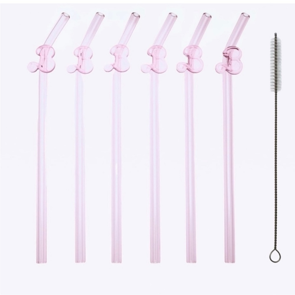 Zara Barbie Straw Set of 6 NWT